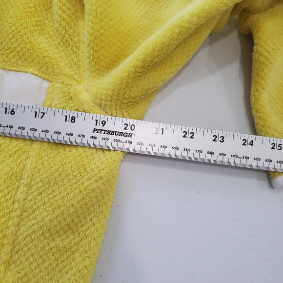 Patagonia Pullover Womens Large Yellow Re-Tool Snap-T Fleece Sherpa Pocket 25442 - Picture 8 of 9